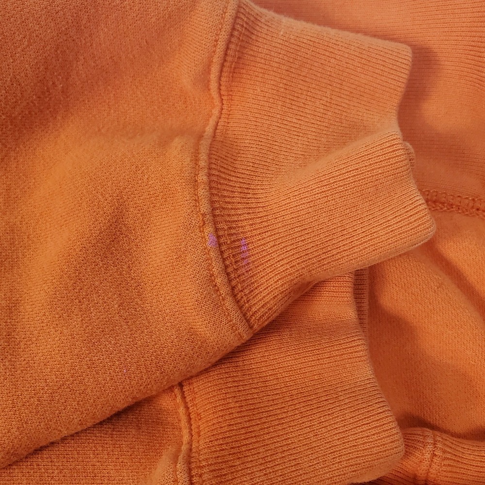 Polo Jeans Co Ralph Lauren Mens Orange Graphic Pullover‎ Hoodie Medium RN67437 - Picture 12 of 12